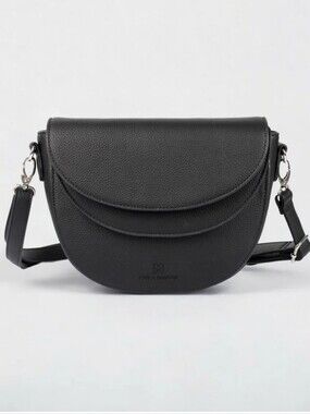 Karla Hanson Vegan Linda Saddle Crossbody Bag with RFID